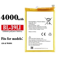 Itel A56 A56 Pro Vison 1 W6004 Battery BL-39LI Battery