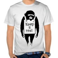 GALETHA Kaos distro keep it real / Kaos Pria Murah COD