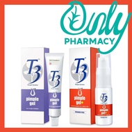 T3 Pimple Gel Plus 15g or T3 Pimple Gel 15g (Sapu untuk Jerawat)