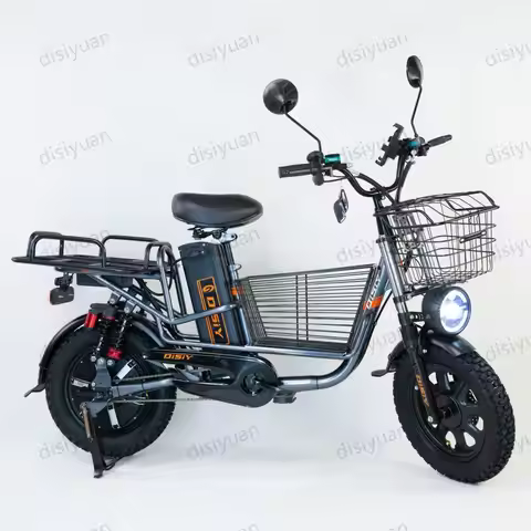 Clark is hot selling Electric Bike 48V 60V 12A 16A 21A 800W 1000W Fat Tires Ebike for Delivery Disiy