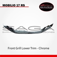 Newhonda mobilio 2017 front grill trim/front grill Lower trim chrome