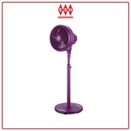Milux MGF-10 Adjustable Height Stand Fan (Maroon) | ESH