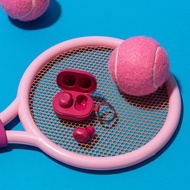 【JLab】 JBuds Mini 真無線藍牙耳機-櫻桃粉