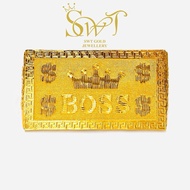 New Design 4 Finger Biscuit Men Ring 24K Gold Plated Men Ring(104g)  NOT916