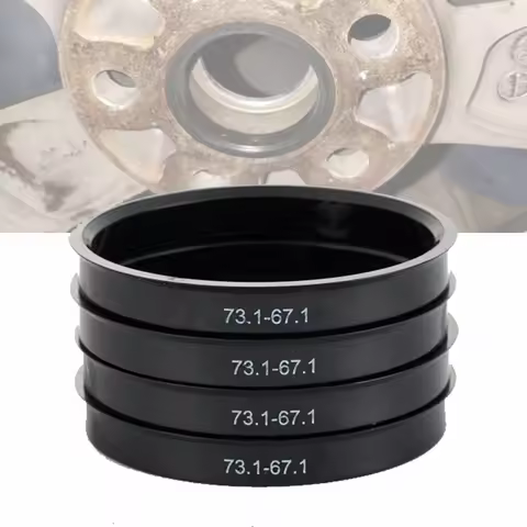 4PCS Hub Centric Ring Car Wheel Bore Center 66.6-57.1/73.1-57.1/73.1-60.1/73.1-56.1/73.1-54.1/67.1-5