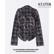 SCULPTOR® เสื้อ Velour Collar Shirt