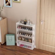 [48H Shipping] Simple Doorway Shoe Rack Multi-layer Household Ultra-thin CM Narrow Shoe Rack Behind 