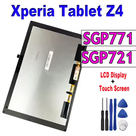 Tablet LCD For Xperia Z4 Tablet SGP771 SGP712 lcd display touch screen digitizer glass replacement r