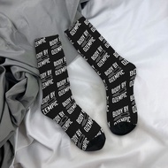 ✥Body By Ozempic Stockings Funny Graphic Casual Socks Autumn Anti Slip Socks Ladies Running WarMWd+