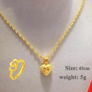 rantai leher emas bangkok cop Original 916 Korean Gold emas bangkok original cop rantai leher Gold N