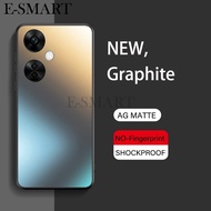 For OnePlusNord CE3 Metallic Paint Case Shockproof Non-slip Frosted HARD COVER For OnePlusNord CE3 P
