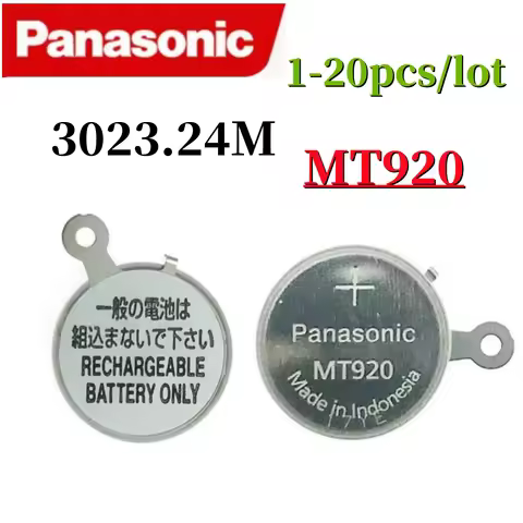Original Panasonic mt920 battery 3023.24m 3023-24M 3023.24M 3023 24M MT920 NEW Original Watch dedica