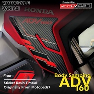 ADV 160 Motorcycle Side Body Sticker ADV 160 Sticker ADV 160 Side Body Cover ADV 160 Cover Side Pad 