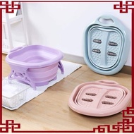 SS161 折叠足浴盆 Foldable Foot Bath FootSpa Foot Massage Kaki Rendam Bucket for Home Travel Basin Healthy Relaxing Leg Detox