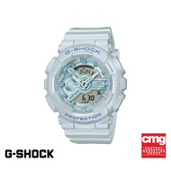 CASIO นาฬิกาข้อมือผู้หญิง G-SHOCK รุ่น GMA-S110ST-2ADR สายเรซิ่น สีฟ้า