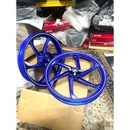 Y125ZR SPORT RIM YAMAHA 125ZR ORIGINAL HLY 100% BIRU GP HITAM