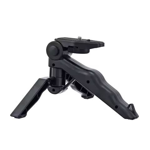 Phone Holder Portable Tripod Foldable Desktop Mobile Phone Stand Rotatable Selfie Holding Live Video