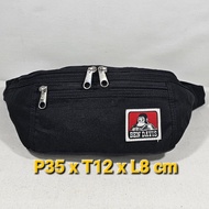 Ben Davis original waistbag crossbody 2way unisex black Sling Waist Bag