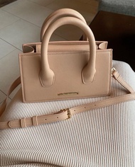 MONGANTE Spice Crossbody ( Neutral Tone ) กระเป๋าถือ กระเป๋าสะพายข้าง กระเป๋าออกงาน