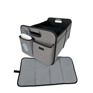 Ready Stock 48 * 33 * 28cm Car Storage Box Car Storage Box Interior Supplies Trunk Storage Box Stora