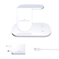 ITFIT Samsung C&amp;T 3-in-1 LED Wireless Charging with 30W Travel Adaptor