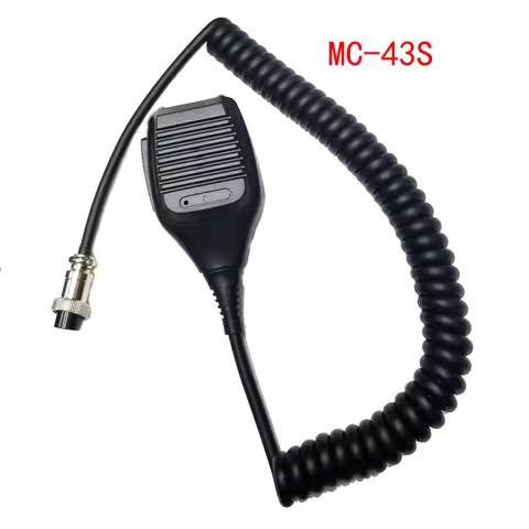 Hand Speaker Mic microphone MC-43S Round 8-pin for Kenwood two way Radio Walkie Talkie TS-480HX TM-2