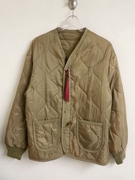 Alpha industries m65 liner 軍外套內裏 菱格紋 內裏 鋪棉 古著 vintage 軍風 軍裝