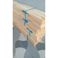 5 stems of Dutch teak wood 2x2x70CM