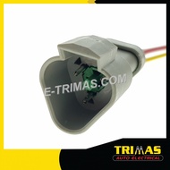 HX-83211-M 3 Pin Automotive Socket Connector