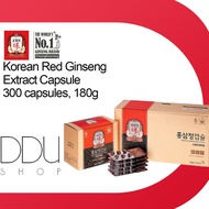 Cheong Kwan Jang / Korean Red Ginseng Extract Capsule (300 capsules) / 180g