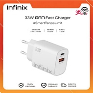 HP Infinix Charger Kit XC33 - 33W Gan Charger - Type C to C - Charger Androidhp - Infinix Charger