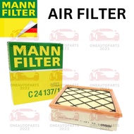 MANN FILTER AIR FILTER VOLVO V40 2.0 T5 S40 (MS) mk2 2.4 S80 (AS) 2.5