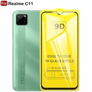 Fara REALME C11 TEMPERED GLASS 5D/9D/11D/29D (All Same Models) FULL SCREEN ANTI-SCRATCH GLASS