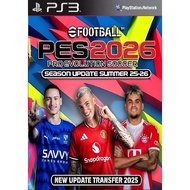 Pes2026 Ps3 PKG FILE 4(Disc)(jilbreak only/untuk jailbreak sahaja)