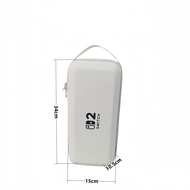 Large Storage Case for 2025 Switch 2 Accessories Hard Carrying Hand Bag for Switch 2 Waterproof EVA 