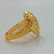 22k / 916 Gold Lightweight Heart Ring