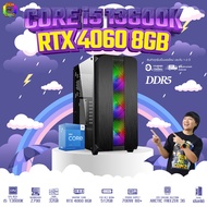 ใหม่ล่าสุด DDR5 x BONMECOM2 คอมประกอบ / CPU  i5 13600K / RTX 4060 8GB / DDR5 / Case เลือกแบบได้ครับ