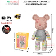 Lego Bearbrick 46cm Princess Qianqian Violent Bear lego 3D Model decor Princess Qianqian 46cm High - MOBLOCKS