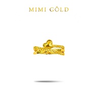 Cincin HardGold Emas 916 D42 JULY
