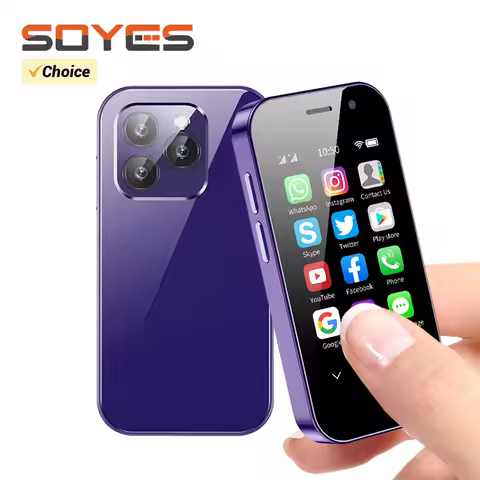 SOYES XS14 Pro 3.0in 4G Mini Smartphone Android 9.0 Dual Sim Face ID Dual Camera WIFI Bluetooth FM H