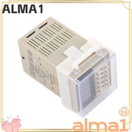ALMA Digital Time Relay, DH48S-2Z LCD Display Time Relay, Precision Timing 24VAC/DC 0.01S-9999H Time