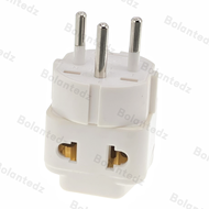 Universal AU US EU UK To Israel Plug Adapter Travel Adapter 1 To 2 Electrical Socket Palestine Israe