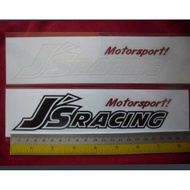 Medium level "JsRacing" Sticker