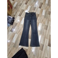 2-skin jin fabric flare flare pants women pants
