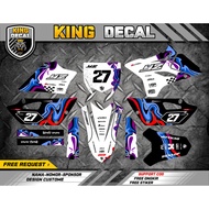 DECAL STICKER YZ 85 NEW FULL BODY / DECAL YZ 85 / DECAL STICKER VARIATION YZ 85 / STICKER YZ STRIPIN