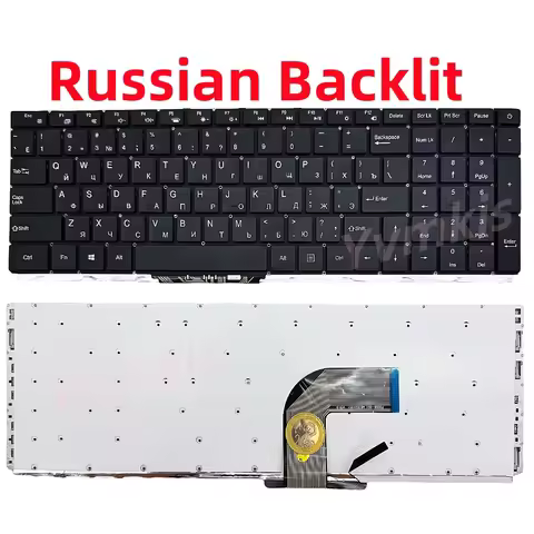 Russian/Ru laptop Backlit Keyboard for Ninkear A15 Plus/N15 Plus/A15 pro/N15 Air/Y156N MB3501051 F00