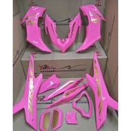 YAMAHA NVX155 V2 COVERSET  HOT PINK(STICKER TANAM)