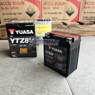 YAMAHA XMAX 250, R25 YUASA YTZ8V MF DRY 12V 7.4AH MOTORCYCLE BATTERY Original