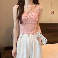 上新新款时尚吊带小背心外穿上衣夏季2024新款无袖女内搭修身显瘦短款感4.2