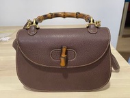 Gucci bamboo bag vintage 中古竹節包